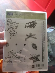 Stampin Up PEACE THIS CHRISTMAS STEMPELSET LOVE JOY HOLLY GREENERY - Bild 1 von 2