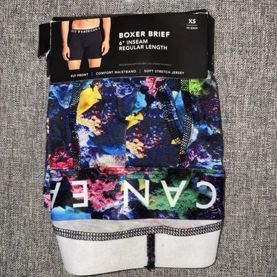 ¡Nuevo con etiqueta! "Calzoncillo boxer American Eagle 6"" entrepierna colorido tema océano talla XS" Foto 1 de 4