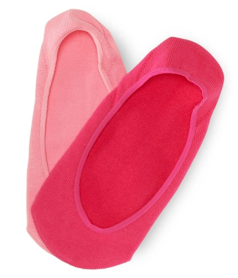 Aeropostale Womens 2 Pack Basic Lightweight Socks, Pink, 9-11 - Image 1 of 1