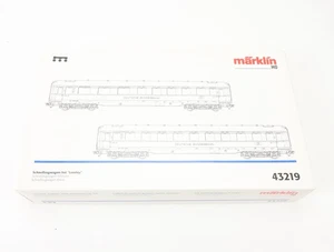 Märklin H0 43219 passenger car set 2-piece express train car set Loreley/NEM - Picture 1 of 3