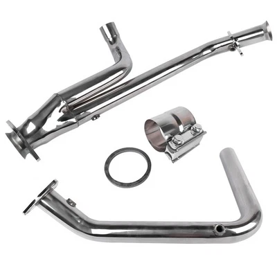 Tubo en Y de escape de acero inoxidable para Chevrolet GMC 2x4 4x4 Sierra Silverado 1999-2006 Foto 1 de 4
