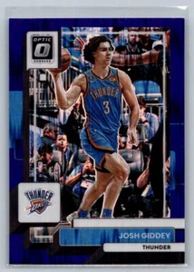 2022-23 Donruss Óptico-Púrpura Shock Josh Giddey OKC Thunder - Imagen 1 de 2