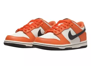 Nike Dunk Low GS White/Orange/Black UK5/US5.5/EU38 - Picture 1 of 13