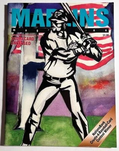NY METS en FLORIDA MARLINS ~ Programa de septiembre de 1997 - Imagen 1 de 1