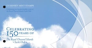 2012 GUERNSEY PRESENTATION PACK OF YACHT CLUB 150th STAMP SET MNH - Picture 1 of 1
