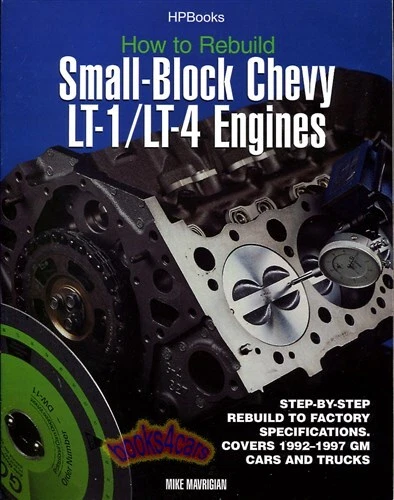 LT4 LT1 CHEVROLET РУКОВОДСТВО МАСТЕРСКОЙ РЕМОНТ КАК ВОССТАНОВИТЬ ДВИГАТЕЛИ MAVRIGIAN КНИГА - Изображение 1 из 1