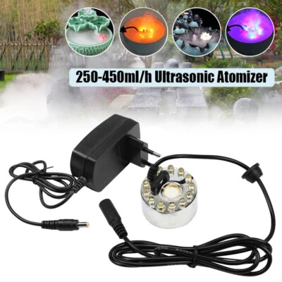 Mini Nebler Ultraschall Vernebler Wasser Luftbefeuchter Brunnen Wasserzerstäuber - Bild 1 von 4