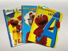 Sesame Street Set Of 3 Coloring And Sticker Activity Books: Letter A, Pretend