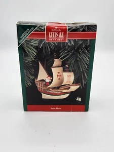 Santa Maria 500 year Anniversary, Boat Hallmark Ornament. - Picture 1 of 2