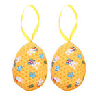 2 pièces pendentif décoration panier de Pâques sacs décoration lieu accessoires de réglage