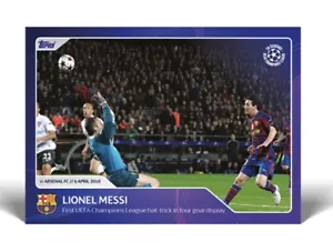 Topps UEFA Champions League 30 Seasons LIONEL MESSI #90 FC BARCELONA - Bild 1 von 2
