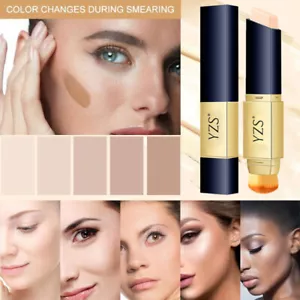 2 in1 Foundation & Concealer Stick Double-head Color-changing Moisturizing Stick - Picture 1 of 14