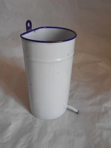 vintage Medical French Enamelware Enema jug 1920s AW 1.5 litres - Picture 1 of 5