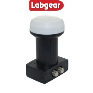 TWIN 40MM DIGITAL UNIVERSAL SATELLITE LNB FOR OFFSET DISHES - SKY+ HD FREESAT - Picture 1 of 4