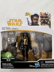 STAR WARS HASBRO FIGUR FORCE LINK SOLO MOVIE LANDO & KESSEL GUARD SET - Bild 1 von 5