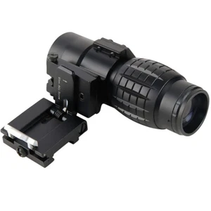 3X Magnifier Flip to Side Scope 3x30mm Rifle Magnifier for Tactical Hunting - Picture 1 of 6