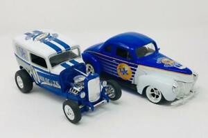 Two Piece Set Kentucky Wildcats 1932 Ford/1940 Ford Coupe Diecast