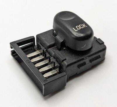 ** Interruptor de bloqueo de puerta eléctrico para pasajero delantero Buick Century Regal 1997-2005 10268253 Foto 1 de 4