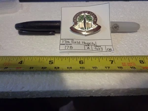 17th Field Hospital G23 Unit Crest, DI, DUI (DRAW#M17) - Imagen 1 de 1