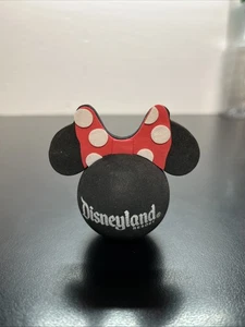Disneyland Black Color Minnie Mouse With Polka Dot Bow Antenna Topper E9 - Picture 1 of 3