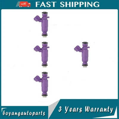 Inyector de combustible 4 piezas para Hyundai Santa Fe Kia Sorento 3,5 L V6 2003 2004 2005 2006 Foto 1 de 4