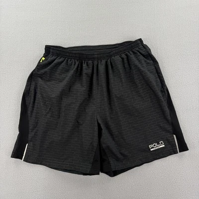 Pantalones Cortos Polo Deportivos para Correr Para Hombres Medianos Patrón Geométrico Cremallera Bolsillo Atlético Gimnasio Foto 1 de 4