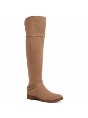 Botas STYLE & COMPANY Mujer Beige Cremallera Ancha Pantorrilla Lessah Punta Redonda 7 M WC Foto 1 de 3