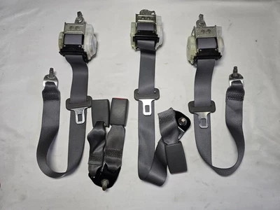 2006 - 2011 Honda Civic Coupe (2 DOOR) Rear Seat Belt Retractors & Buckles GRAY Foto 1 de 4