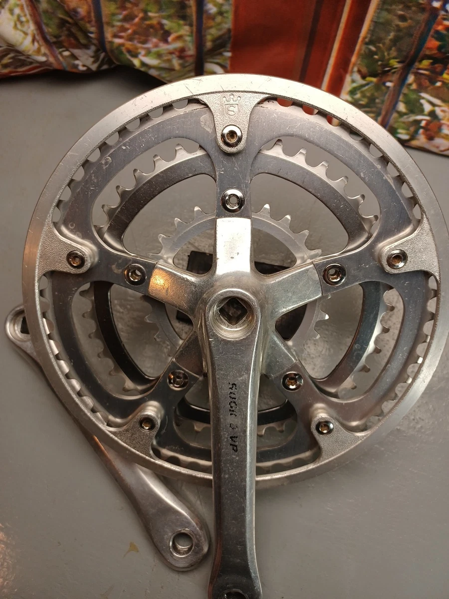 Sugino Bicycle Cranksets with Triple Chainrings 175 mm Crankarm