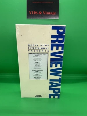 1987 Media Home Ent. Sealed VHS Tape Video Watermarks Vol 4-5 - Image 1 of 4
