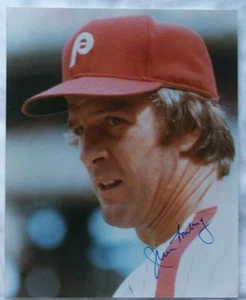 JIM LONBORG PHILLIES SIGNED AUTO 8x10 PHOTO - Picture 1 of 1