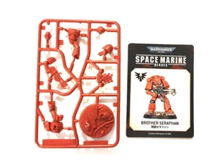 Blood Angels Heroes 2 BROTHER SERAPHAN Space Marine Serie 4 Nuevo y en Sprue 40K - Imagen 1 de 1