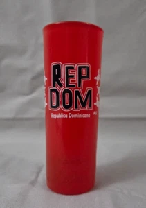 Republica Dominicana Rep Dom Rojo Souvenir Shooter 4 pulgadas - Imagen 1 de 7