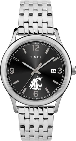 Women's Washington State University Watch Timex Sage Stainless Watch Cover