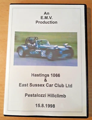 Pestalozzi Hillclimb 15.8.1998 DVD Hastings 1066 & East Sussex Car Club Ltd - Image 1 of 2