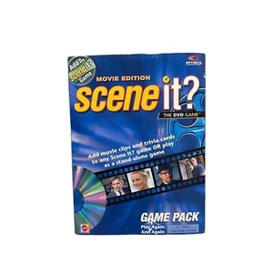 Scene It? DVD Game Pack Movie Edition at Home Game New Complete with Cards - Picture 1 of 12