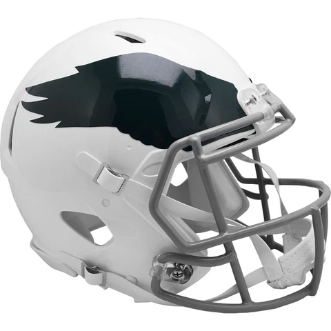 PHILADELPHIA EAGLES 1969-73 Riddell Throwback Authentic Football Helmet Cover