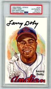 Larry Doby Signed Perez Steele - PSA DNA 9 - Picture 1 of 1