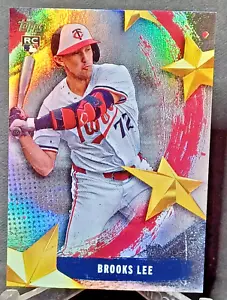 Brooks Lee 2025 Topps Series 1 Stars of MLB Foil RC Rookie #SMLB-19 Twins - Bild 1 von 2