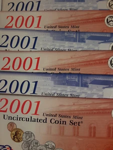 2001 mint set. Philadelphia and Denver. OGP. - Picture 1 of 1