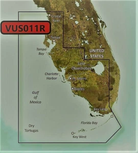 BlueChart G2 HD Vision MARINE GPS MAP micro SD/SD VUS011R FOR GARMIN GPS/SOUNDE - Picture 1 of 2