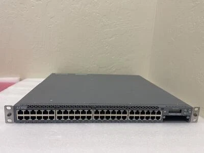 JUNIPER NETWORKS EX4300-48T SWITCH EX4300, 2x DPS-350AB-22 POWER SUPPLIES, JUNOS - Image 1 of 4