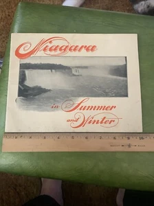Vintage Book The New Book Of Niagara/Scenes in Summer and Winter Postcard Views - Picture 1 of 12