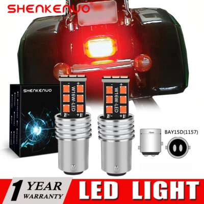 2PC Super Bright LED TAILLIGHT LIGHT BULBS for 2011 Yamaha Big Bear 400 ATV: US Foto 1 de 4