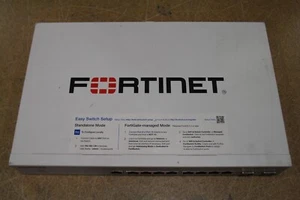 Fortinet FortiSwitch FS-108E-PoE Ethernet Switch Tested - Photo 1/6