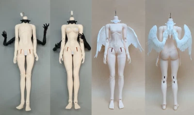 Muñeca BJD Máquina Alas Manos Se Ajustan a la mayoría 1/4 Accesorios Resina Sin Maquillaje Foto 1 de 4