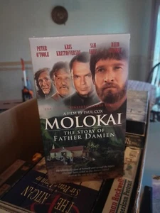 Molokai starring Peter O'Toole - Kris Kristofferson - Sam Neill (VHS, 1999) - Picture 1 of 2