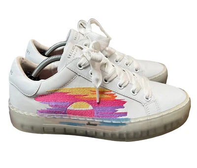 Zapatillas deportivas Skechers para mujer talla 8 Street Los Angeles Rise Fit plataforma puesta de sol Foto 1 de 4