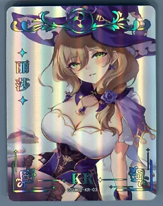 Genshin Impact CCG Anime Tarjeta Texturizada Holo Lámina KR Lisa GS1M02-KR-03 - Imagen 1 de 6