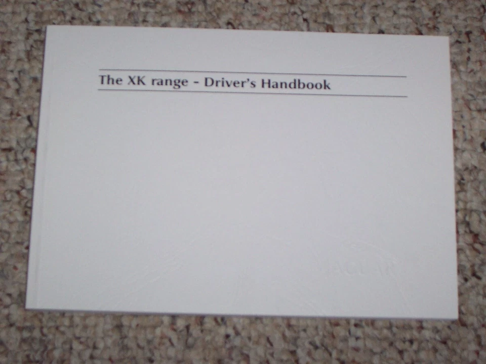 2004 Jaguar XJ Sedan Owner Owner's Manual User Guide XJ8 Vanden Plas XJR 4.2L V8 - Image 1 of 1